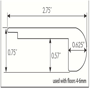 Accessories Stairnose (Kettle Creek)